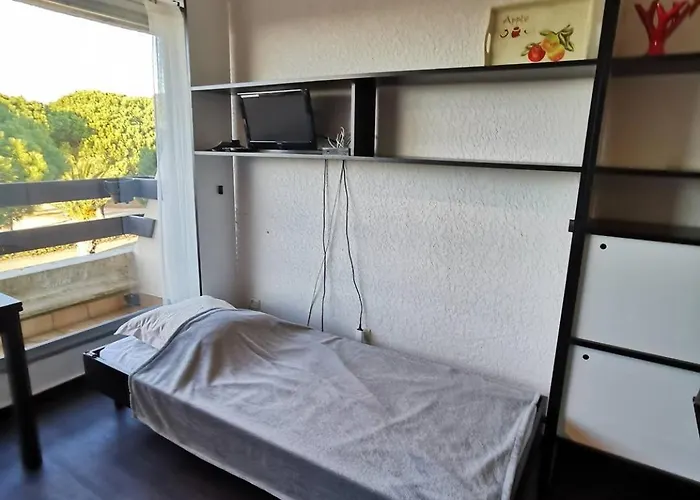 As21549 - Lumineux Vue Avec Piscine Et Parking Commun Daire Le Grau-du-Roi