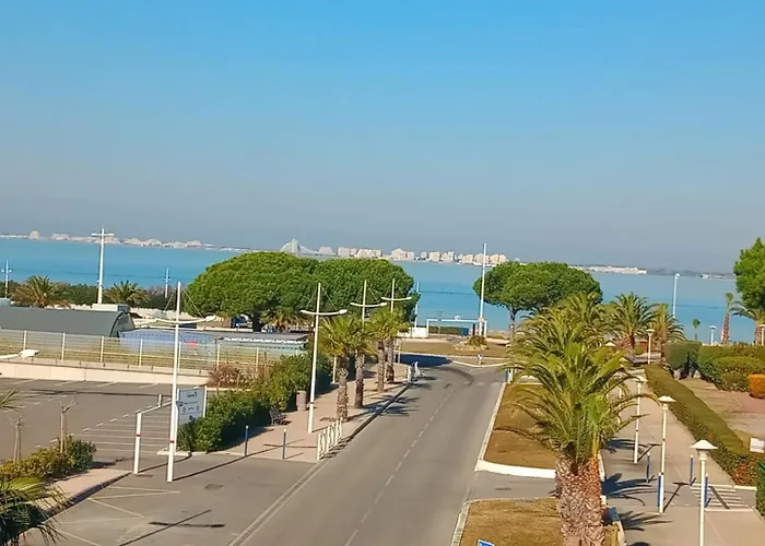As21549 - Lumineux Vue Avec Piscine Et Parking Commun Le Grau-du-Roi
